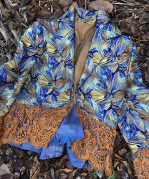 Handmade Lace Ruffle Jacket - Nora Catherine